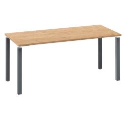 Bureau droit 180 cm chêne clair Exprim