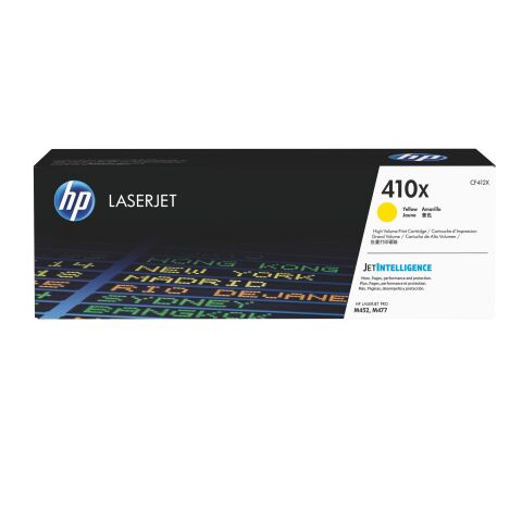 HP 410X (CF412X) Tóner original amarillo alta capacidad