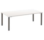 Bureau droit 200 cm blanc Exprim