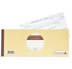 Carnet de quittances de loyer Le Dauphin