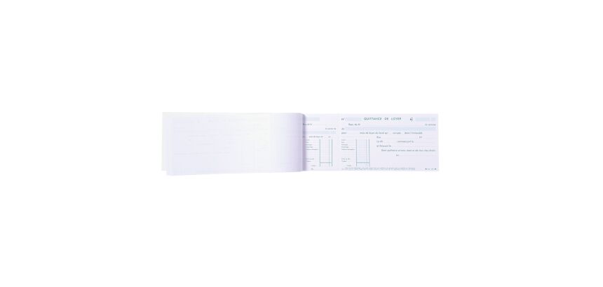 Carnet de quittances de loyer Le Dauphin