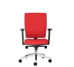 Silla de oficina Bruneau Activ' Sincro Plus Tejido con Patas Alu