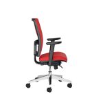 Silla de oficina Bruneau Activ' Sincro Plus Tejido con Patas Alu