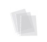 Fundas multitaladro de polipropileno rugoso Folio 80 micras Caja de 100