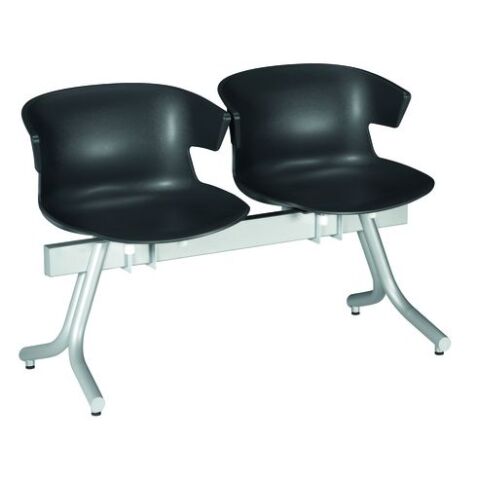 Chairs on Kove metal beam seat polypropylene