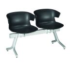 Chaises sur poutre métal Kove assise polypropylène