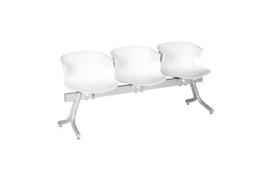 Chairs on Kove metal beam seat polypropylene