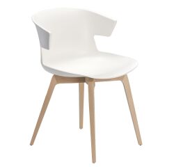 Silla de recepción Kove blanco
