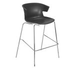 Tabouret Kove 4 pieds chromé H 74 cm