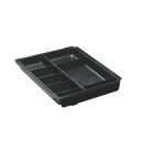 Organiseur de tiroirs plastique Exacompta noir