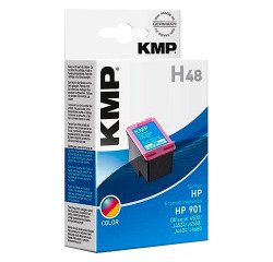 Cartucho KMP compatible HP901 (CC656AE) tricolor