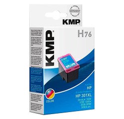 Cartucho KMP compatible HP301XL (CH564EE) tricolor