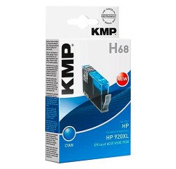 Cartucho KMP compatible HP 920XL en cian, magenta o amarillo