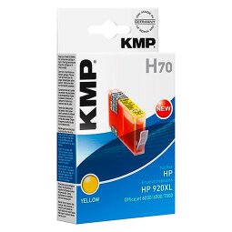 Cartucho KMP compatible HP 920XL en cian, magenta o amarillo