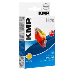 Cartucho KMP compatible HP 920XL en cian, magenta o amarillo