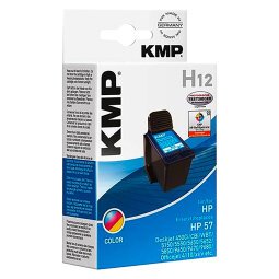 Cartucho KMP compatible HP57 (C6657A) tricolor