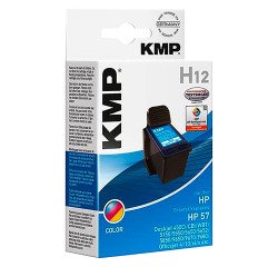 Cartucho KMP compatible HP57 (C6657A) tricolor
