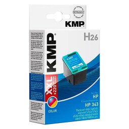 Cartucho KMP compatible HP343 (C8766EE) tricolor