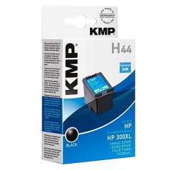 Cartucho KMP compatible HP300XL (CC641EE) negro