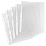 Pack of 100 perforated sleeves Bruneau A4 grained polypropylene 6/100e