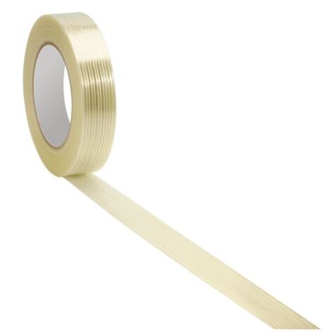 Cinta adhesiva reforzada transparente 131µ 50 m x 25 mm