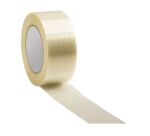 Ruban adhésif Polypropylène armature longitudinale incolore 50 mm x 50 m