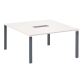 Table carrée blanche Exprim