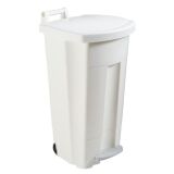 Poubelle 90 litres Boogy Rossignol tri sélectif rectangle à pédale couleur