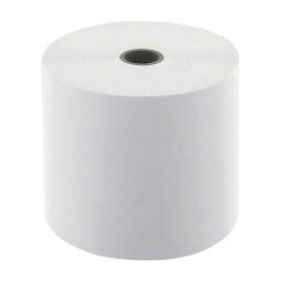 Pack of 20 thermal paper rolls for bank card terminals 1 layer 57 x 40 mm