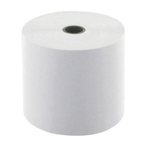 Bank terminal rolls - W 57 mm x L 18 m, Ø 40 mm - 1 ply - pack of 5