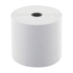 Reels of Exacompta 5740100SE bank card terminal rolls - W 57 mm x L 17 m, Ø 40 mm - 1 ply - pack of 20