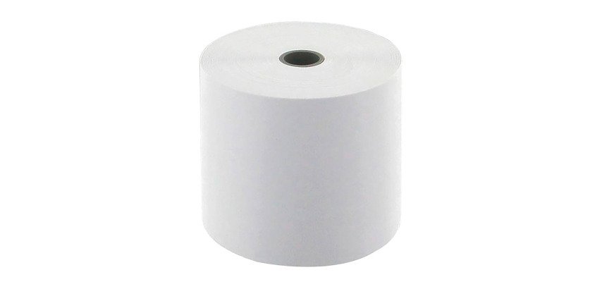 Spulen Bankwerker-Terminals Exacompta 5740100SE - b 57 mm x L 17 m, Ø 40 mm - 1 Falte - Packung mit 20