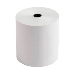 Doos met 10 thermische papierrollen voor kasregisters 1 laag 80 x 80 mm