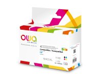 Pack cartridges Armor compatibel met HP 940XL 4 kleuren voor inkjetprinter