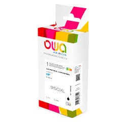 Cartucho Owa compatible con HP 950XL negro
