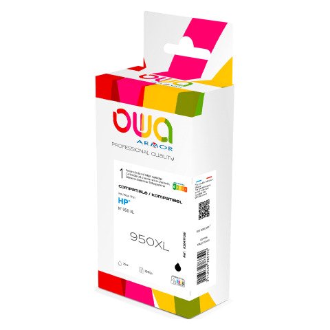 Cartucho Owa compatible con HP 950XL negro