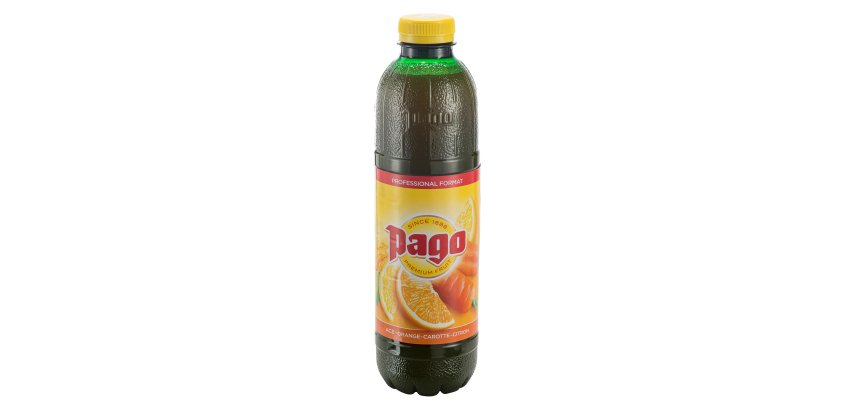 Jus ACE orange-carotte-citron Pago - 1 L - 6 bouteilles