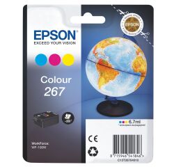 Cartouche Epson 267 - 3 couleurs pour imprimante jet d'encre
