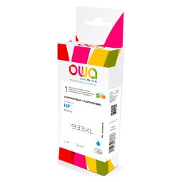 Cartouche Owa Compatible HP 933XL couleur pour imprimante jet d'encre