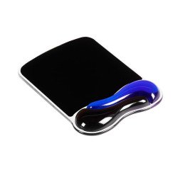 Mouse pad with ergonomic gel wrist rest Kensington black / blue