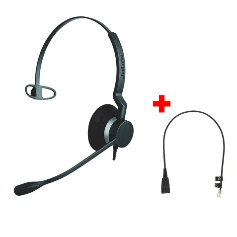 Hoofdtelefoon JABRA Biz 2300 - 1 oorschelp