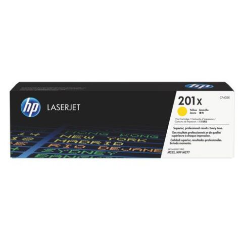 Toner HP originale 201X giallo cf402x