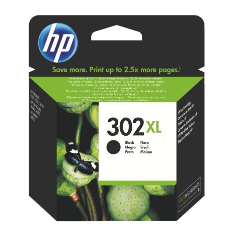 Cartouche HP 302XL haute capacité noire pour imprimante jet d'encre