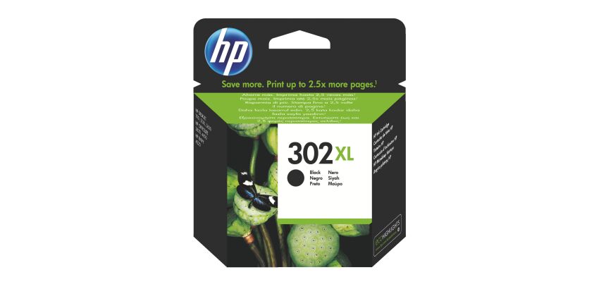 Cartouches HP 302XL haute capacité noire pour imprimante jet d'encre