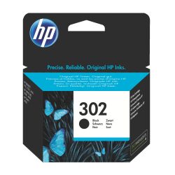 HP 302 Original Ink Cartridge F6U66AE Black