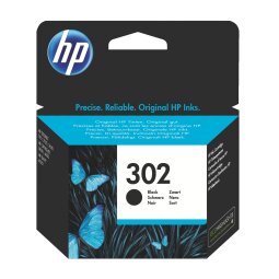 Cartridge HP 302 zwart voor inkjetprinter