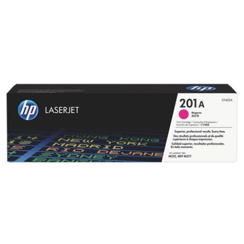 HP 201A - CF40xA Toners couleurs séparées ppour imprimante laser