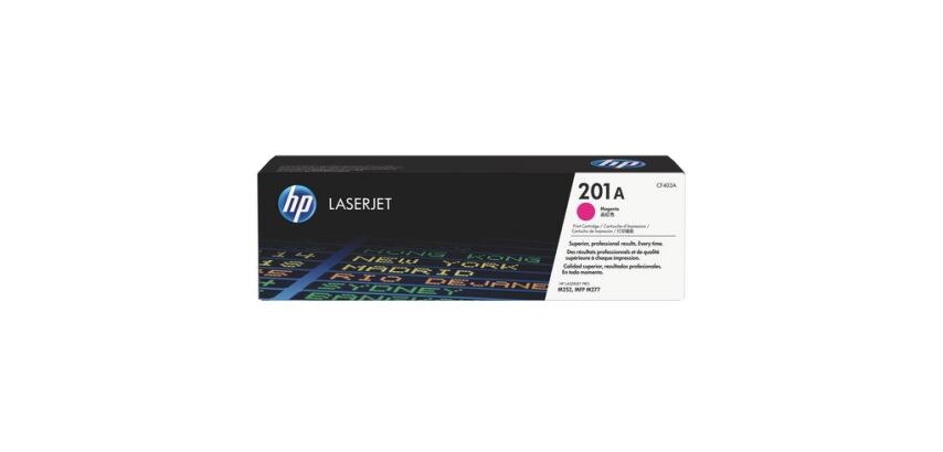 HP 201A - CF40xA Toners couleurs séparées ppour imprimante laser