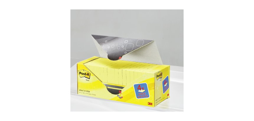 Pack 16 + 4 Notes Post-it yellow 76 x 76 mm