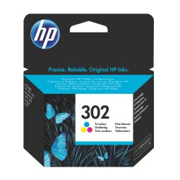 Cartridge HP 302 3 kleuren voor inkjetprinter